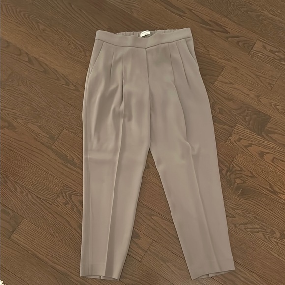 Gray Pleated Trousers - Picture 1 of 1